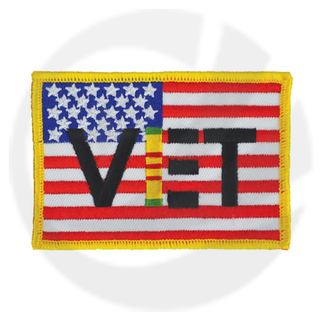 Patch vétéran du Vietnam drapeau américain