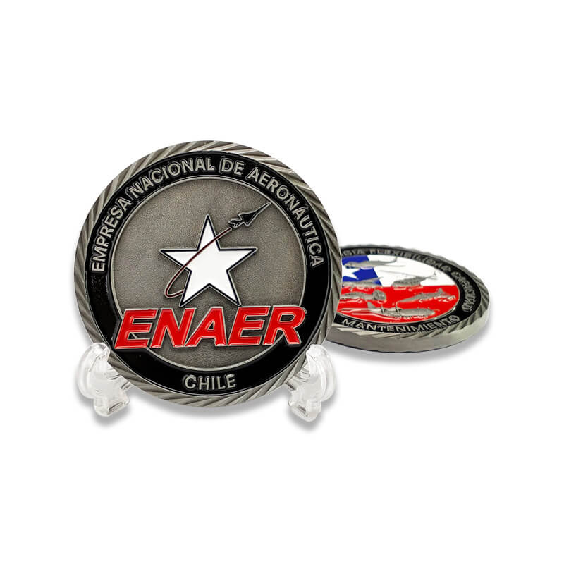 Maker Custom Chili Air Force Challenge Coin