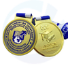 Metal Crafts personnalisé Game Sports Events Plain 2d 3d Blank University School Graduate Honor Placing Médaille d'or