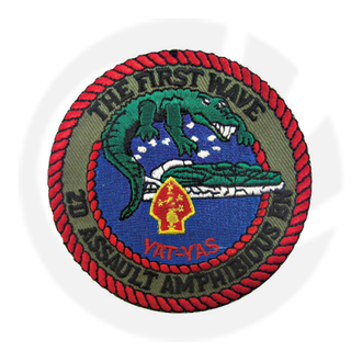 2e patch de bataillon d'assaut amphibies