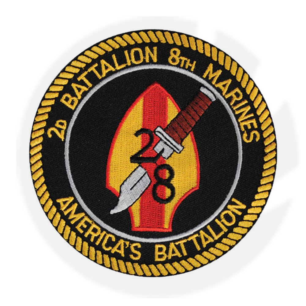 1er 2ème bataillon 8th Marines Patch