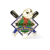 Badge de badge uniforme de baseball américain personnalisé Pin d'équipe de baseball en émail