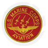 Patch d'aviation du Corps des Marines Red