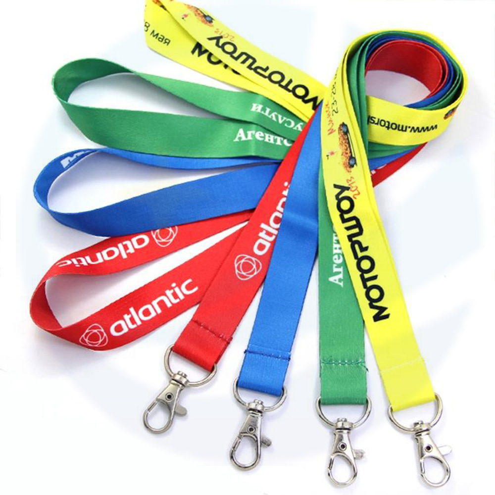 Pas de commande minimum Fabricant à pas pas cher Personnalisal Tool Printing Polyester Sublimation Custom Lanyards avec logo Custom