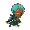 Vente de dessins de dessin japonais de vente chaude One Piece Luffy Zoro Anime Pin Brooch