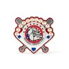 Badge de badge uniforme de baseball américain personnalisé Pin d'équipe de baseball en émail