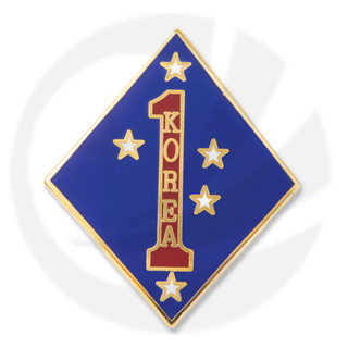 Corée - Pin de division marine 1er