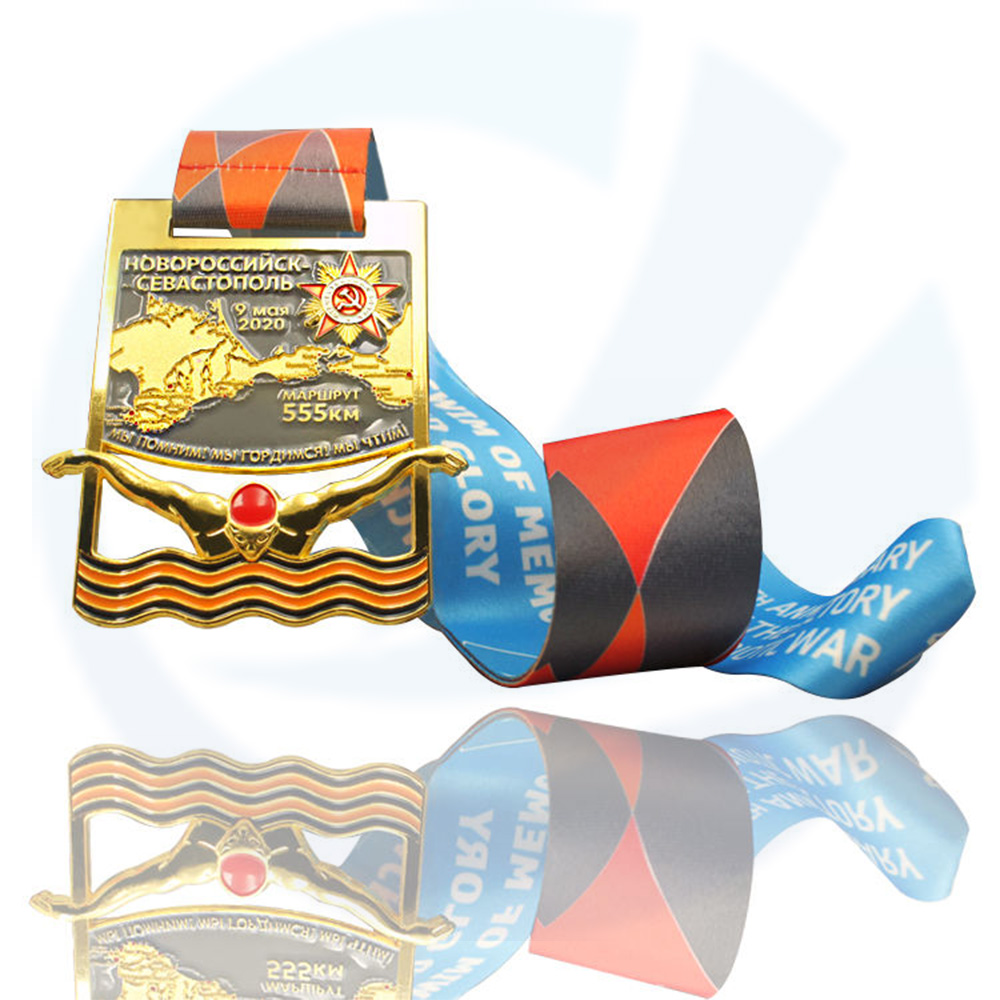 Médailles et trophées personnalisés de Saint-Pétersbourg en Russie et trophées