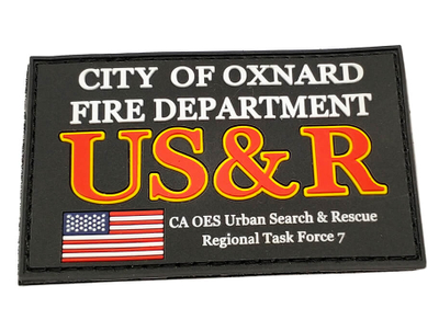 Patch uniforme du service d'incendie américain