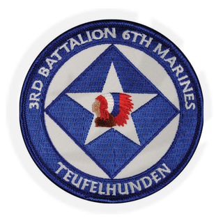 3e bataillon 6th Marines Patch